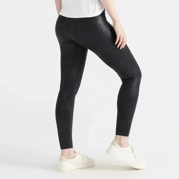 Knix High Rise Contour Waist Biker  Legging Moto Pants Black Size Large. - Picture 4 of 15